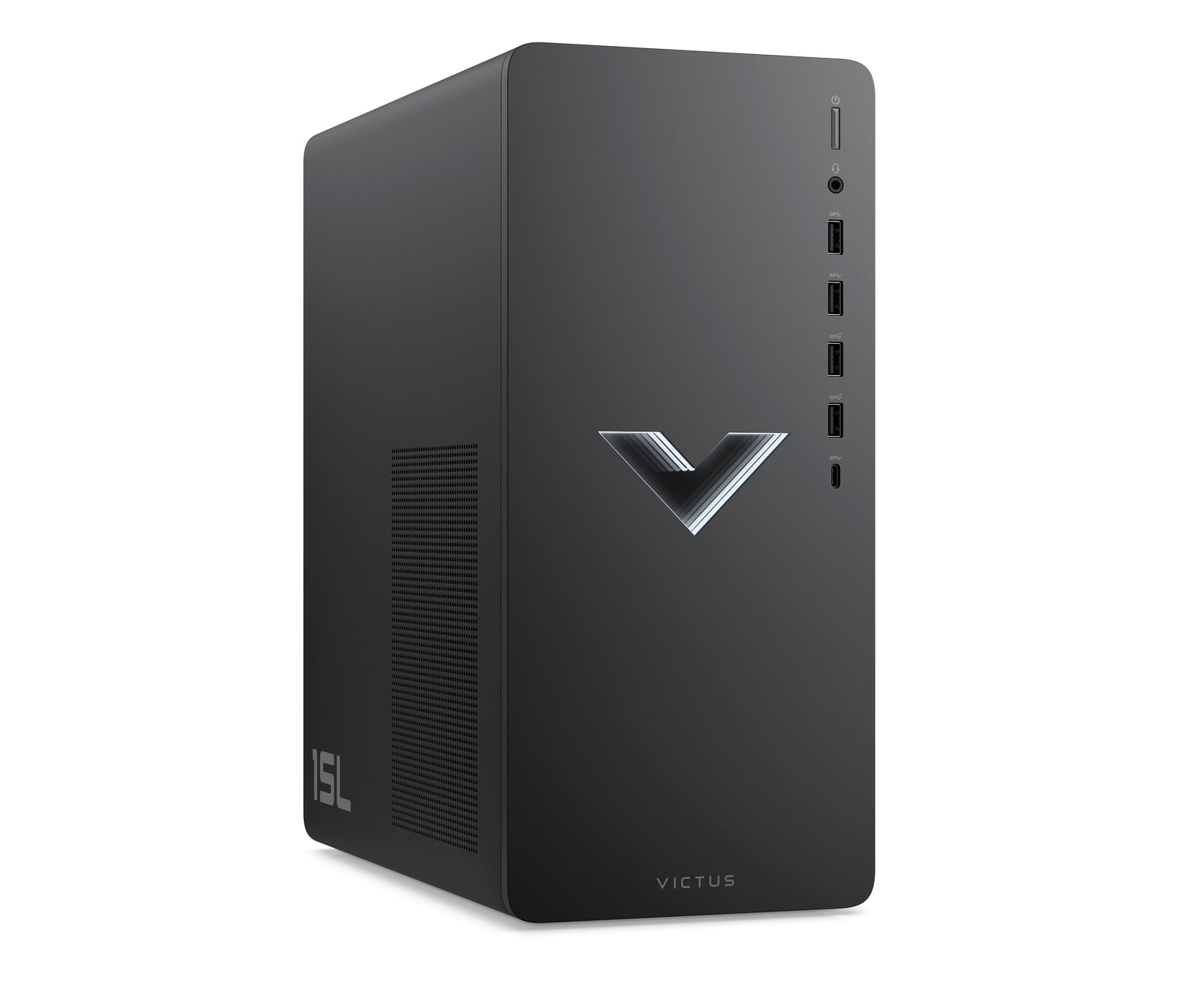 Victus by HP 15L Gaming Desktop TG02-0025m, Windows 11 Home, AMD Ryzen™ 5, 16GB RAM, 512GB SSD, AMD Radeon™ RX 6400, Mica silver