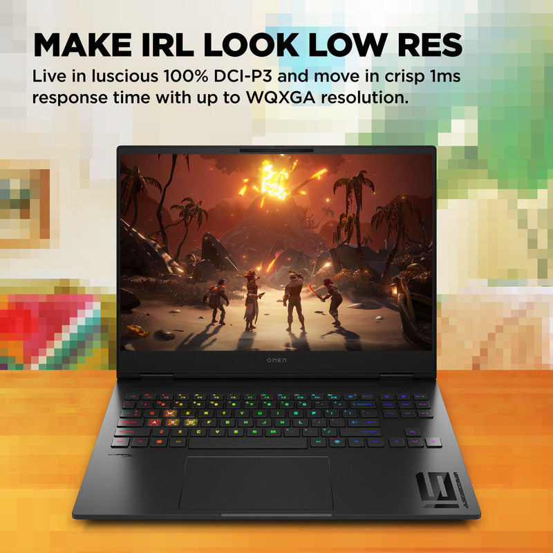 OMEN Transcend Laptop 16-u1047nr 16", Windows 11 Home,  Intel® Core™ i7, 32GB RAM, 1TB SSD, NVIDIA® GeForce RTX™ 4070, WQXGA, Shadow black - Image 11