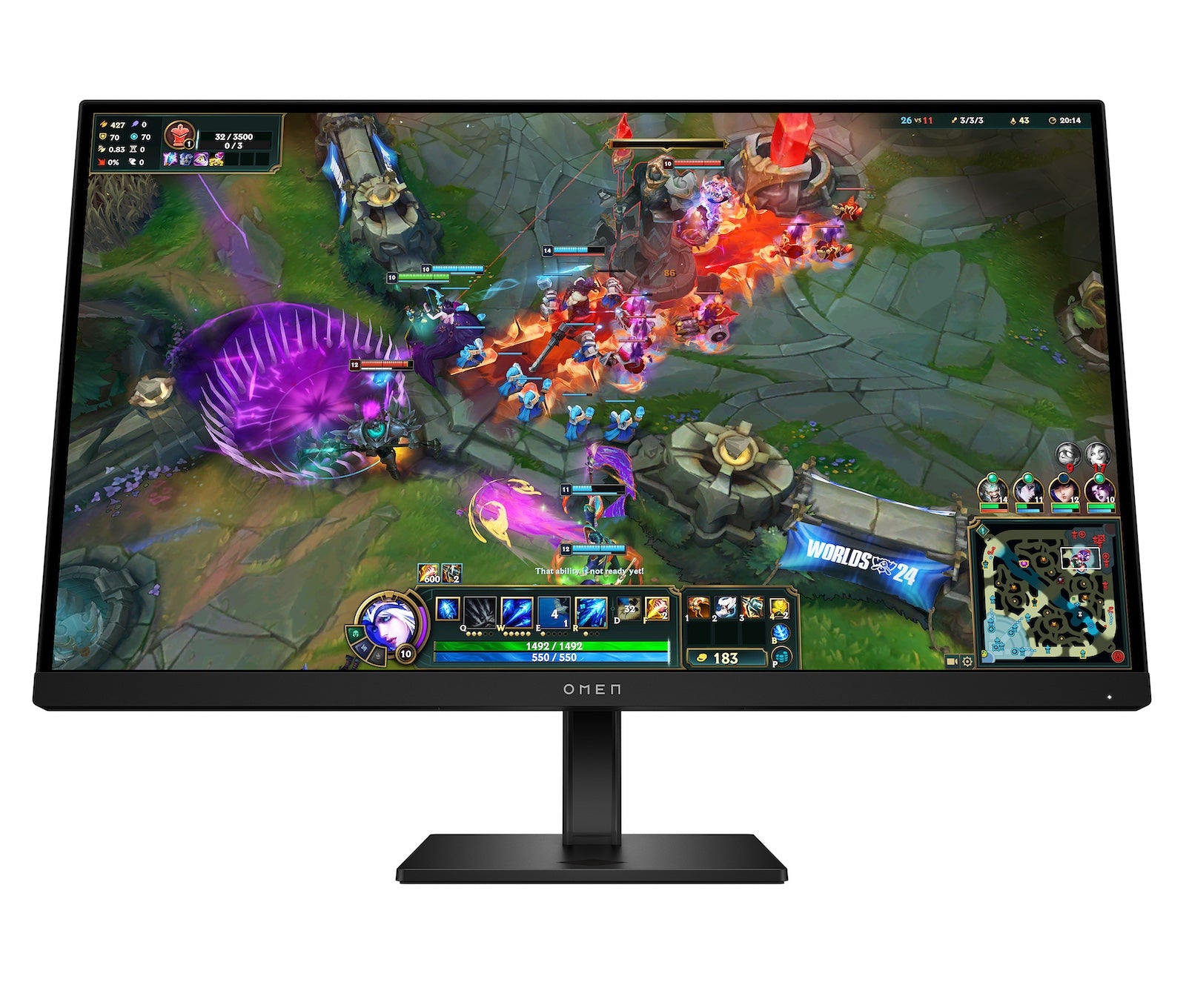 OMEN 27 inch QHD 280Hz Gaming Monitor - OMEN 27qs G2