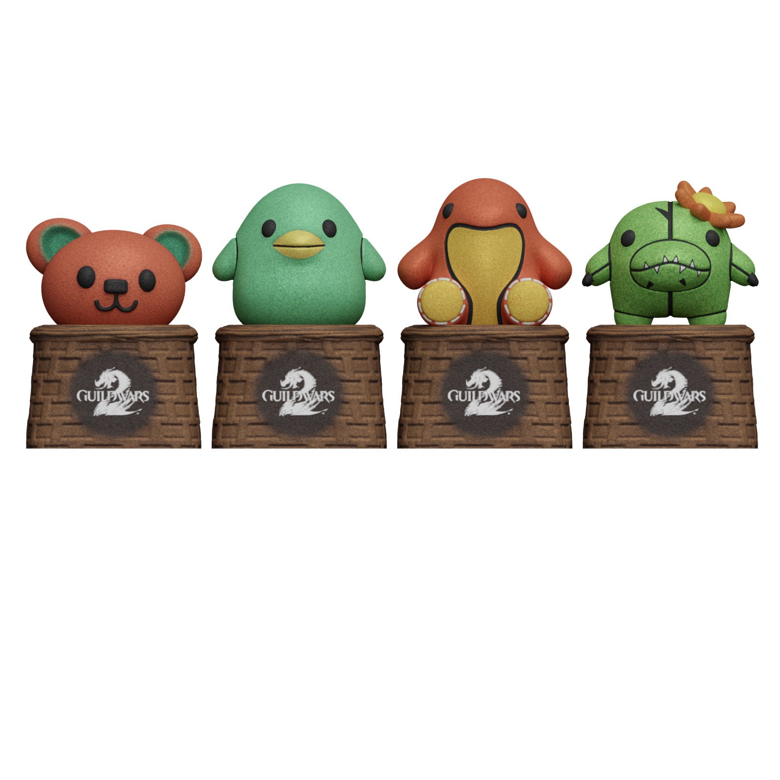 HyperX 3D x Guild Wars 2 - Plush Pals Keycap Set - Image 6