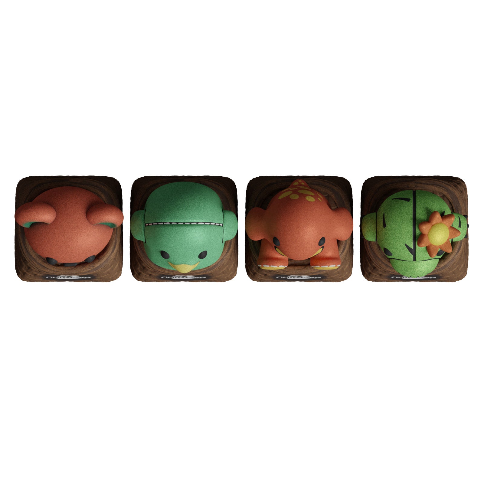 HyperX 3D x Guild Wars 2 - Plush Pals Keycap Set - Image 3